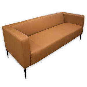 Used AIS Chic 3- Seater Sofa - In Wellesley Upholstery This AIS Chic 3-seater sofa provides a comfortable seating solution with fixed cushions for support. The black metal legs ensure stability, while the Wellesley upholstery adds a refined touch. Fixed cushions for structured support Black metal legs for durability Spacious seating for three Dimensions: 73” W x 30.5” D x 29”H \ Seat: 61.5” W x 21” D x 19”H Ideal for lounges, reception areas, and collaborative spaces.