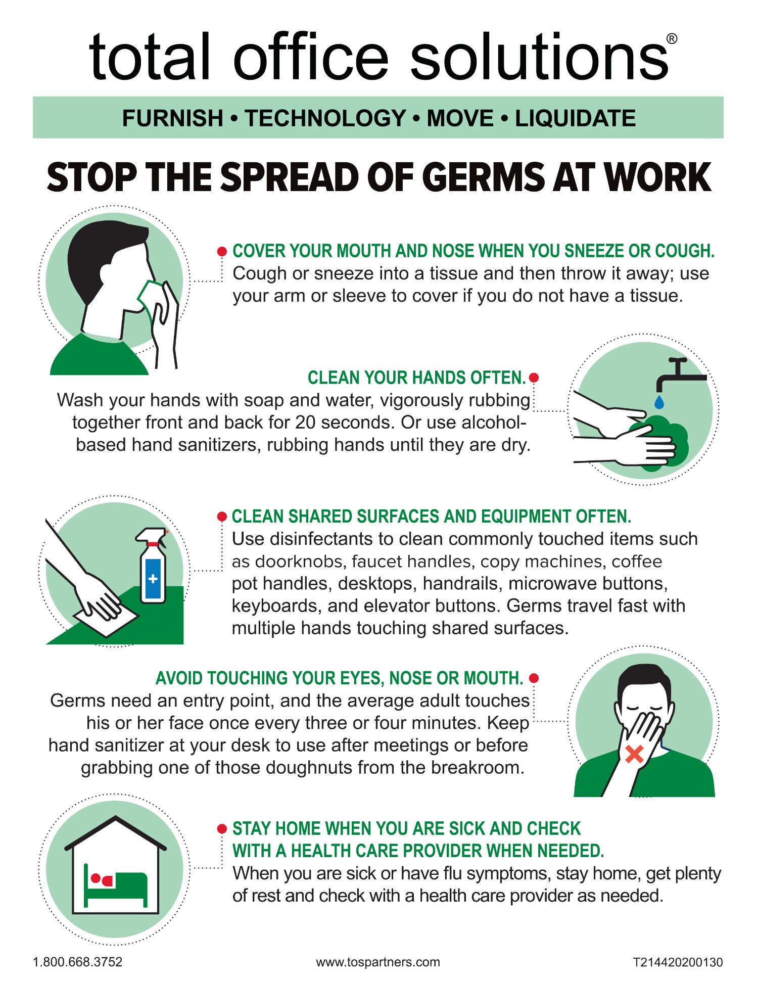 StopTheSpreadOfGermsAtWork