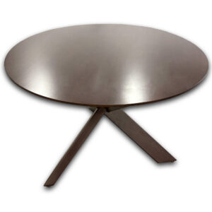 Gallery Used 42" Espresso Meeting Table W/ X Style Base