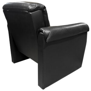 Gallery Used Black Leather Lounge Chair