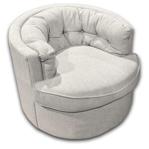 Grey Circle Lounge Chair