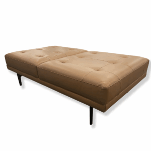 Used Stylex NYC Loose Lounge Bench in Whiskey Color Fabric
