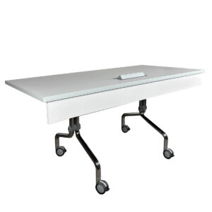 Gallery Used Neinkamper 60" W Flip-Top Daisy Chain Training Table With Power (Priced Per Table)