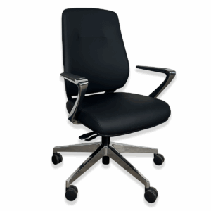 Used AIS Auburn Black Multipurpose Chair W/ Chrome X Base