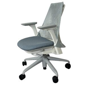 Gallery Used Herman Miller Sayl Task Chair With Grey Upholstered Seat