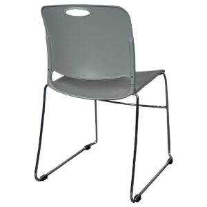 Gallery Used KI Maestro Series High-Density Stacking Armless Chair in Gray