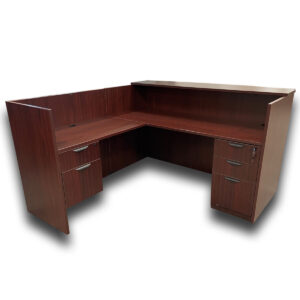 Gallery Used 71" W L-Shape Reception Desk - LH