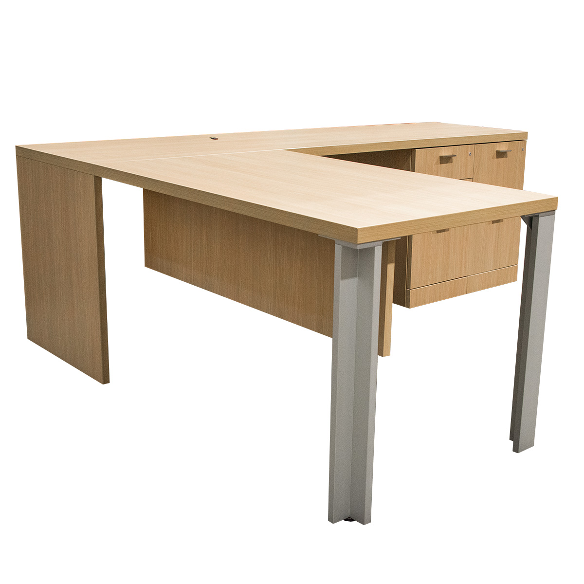 Used l shaped desk discount