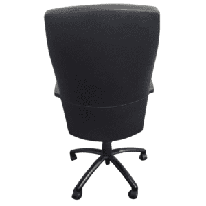 Gallery Gunlock High-Back Black Vinyl Conference Chair