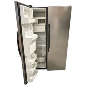 Gallery Used Stainless Steel Side-by-Side Refrigerator