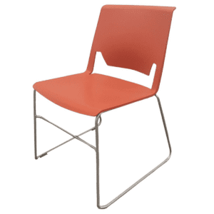 Haworth Stack Chair Orange