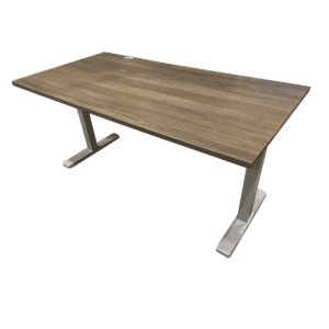 OTG 59" W Walnut Height Adjustable Desk
