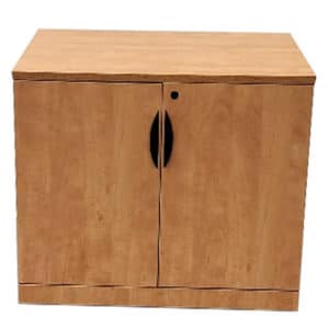 Gallery 35" Maple Laminate Two Door Storage Cabinet
