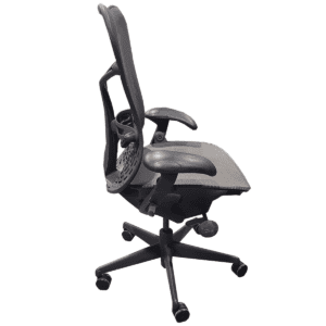 Gallery Herman Miller Mirra Chair W/ Black Mesh Back An Grey Mesh Seat