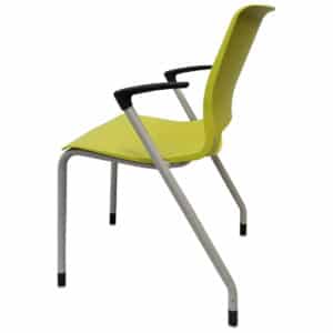 Gallery Used Hon Motivate Stack Chair In Lime Green