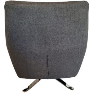 Gallery Keilhauer Gray Swivel Lounge Chair