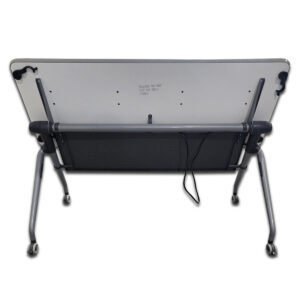 Gallery Used 72"W Flip-Top Training Table With Power