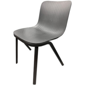 Used Black Ribbed Plastic Guest Chair – Armless The Used Black Ribbed Plastic Guest Chair provides practical seating for guests, visitors, and employees. Featuring a contoured plastic seat and backrest with a ribbed surface, this chair offers support for everyday seating needs. Its armless construction allows for easy access and movement. Contoured plastic seat and backrest with ribbed surface Armless construction for unrestricted seating Four-leg base for stable support Dimensions: 18" W × 19" D × 31" H This used guest chair could be commercial or residential. Recommended for reception areas, waiting rooms, meeting spaces, breakrooms, and dining areas.