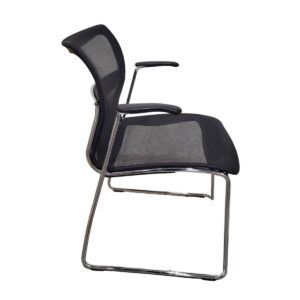 Gallery Stylex Black Mesh Stacking Chair