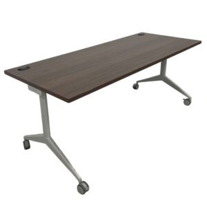 72"W Allsteel Flip Top Training Table