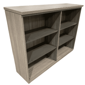 Global 53" W 6-Shelf Bookcase in Grey Laminate