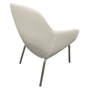 Gallery 9 to 5 Lilly Series Lounge Chair In White