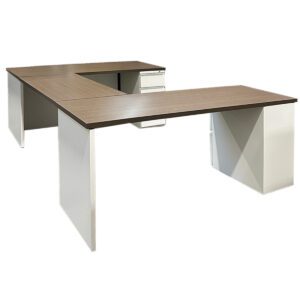 Gallery Used Herman Miller Two-Tone U-Shape Desk - Left Handed