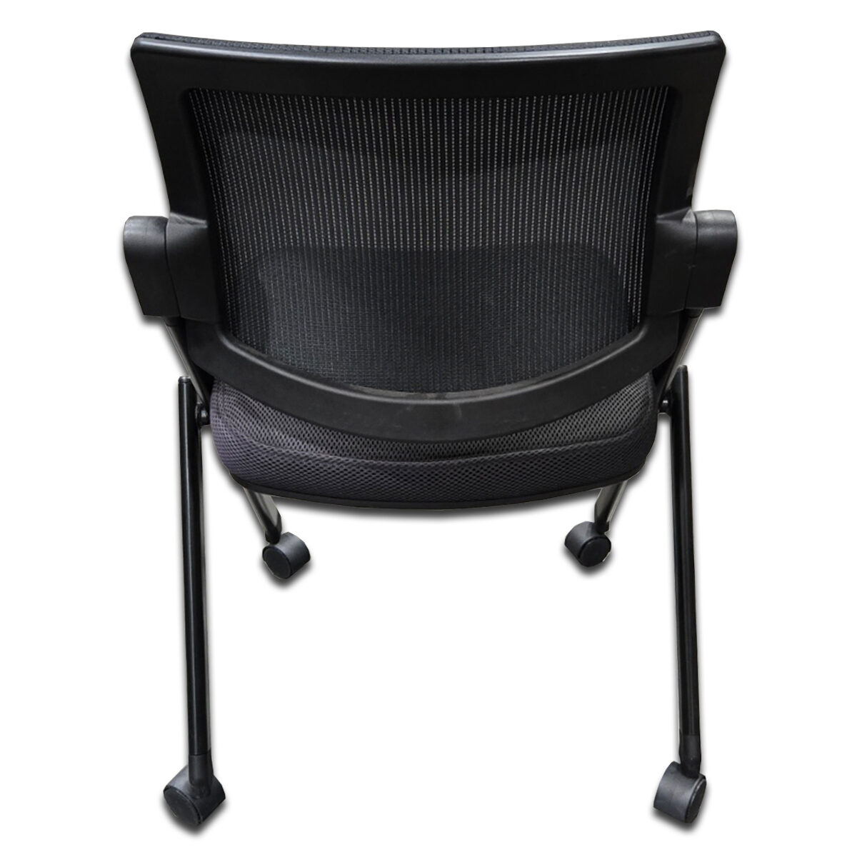 Gallery Used Uline Black Mesh Nesting Chair