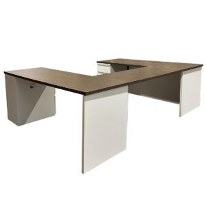 Gallery Used Herman Miller Two-Tone U-Shape Desk - Right Handed