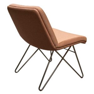 Gallery Used Source Internation CrissCross Lounge Chair In Peach