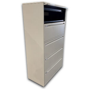 Gallery Used 36"W Haworth 5 Drawer Lateral File - Off White