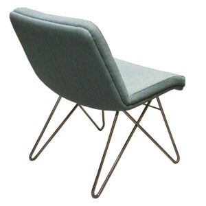 Gallery Used Source Internation CrissCross Lounge Chair In Blue