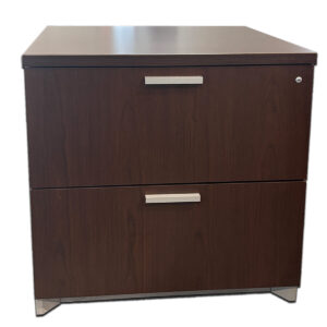 Gallery Used 30" W National Epic Series Two-Drawer Lateral File – Espresso