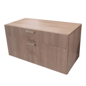 AIS 42 W Two Drawer Lateral File W/ Chrome Pulls