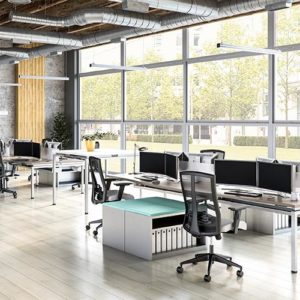 Gallery Clear Design<span>®</span> Blade, Office Cubicles