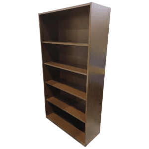 National 67 H 5-Shelf Bookcase In Espresso