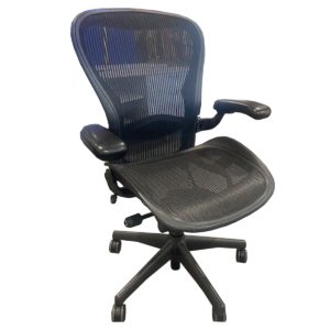 Herman Miller Black Single Function Aeron Chair Size C