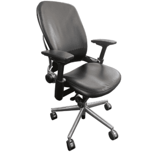 Steelcase Leap Faux Leather Conference Chair