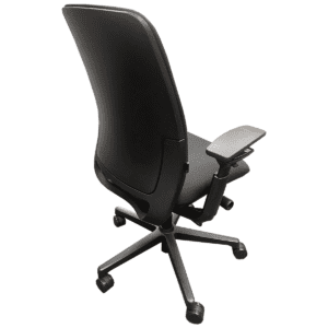 Gallery Steelcase Amia Series Black Fabric Task Chair