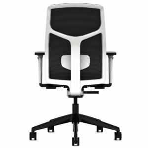 Gallery AIS Chelsea 5100 Task Chair W/ White Frame 3D Arm, Integrated Lumbar (New-In-Box)
