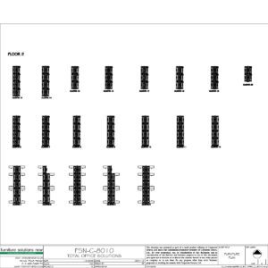 Gallery Used Bench Workstations With 72" W Height Adjustable Desk & Power by Knoll - (Priced Per Seat)