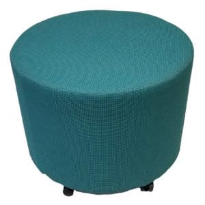 Teal Teknion Collaborative Ottoman