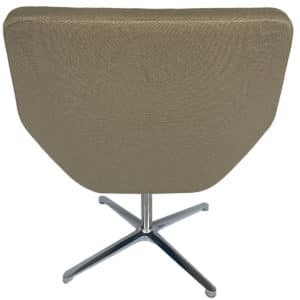 Gallery Keilhauer Cahoots Series Swivel Lounge Chair In Tan