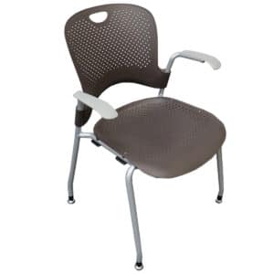 Herman Miller Brown Caper Stacking Chair