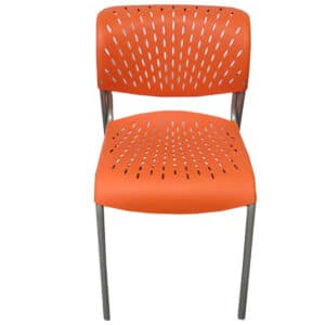 Gallery Izzy Orange Stacking Chair
