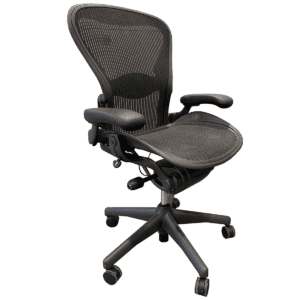 Herman Miller Aeron B Grey Mesh Single Function Task Chair