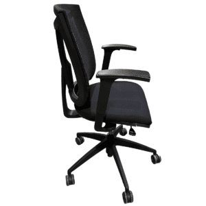 Gallery 9 to 5 Seating Black Task Chair Mesh Back