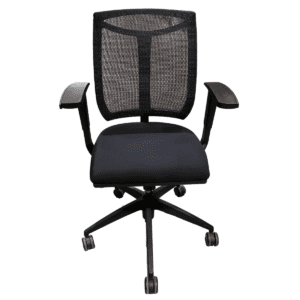 9 to 5 Seating Black Task Chair Mesh Back