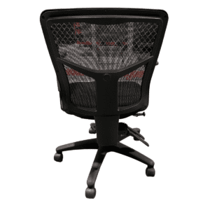 Gallery Black Mesh Back Task Chair W/ Ratchet Back