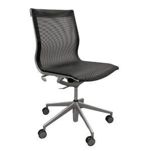 Cherryman iDesk Full Mesh Conference Chair W/ Silver Frame